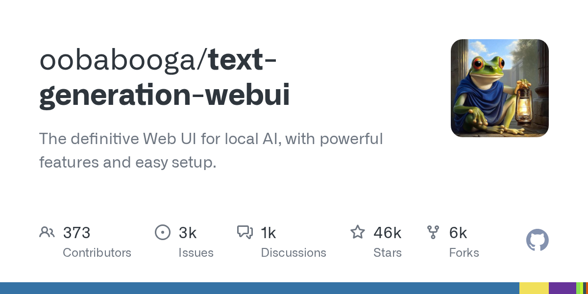 text-generation-webui Screenshot