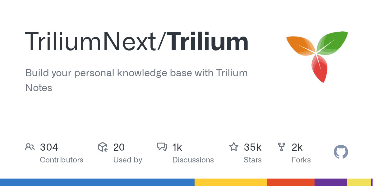 Trilium Notes Screenshot